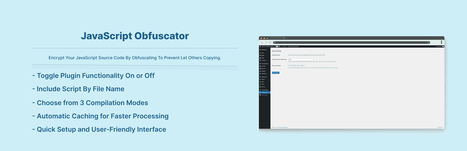 JavaScript Obfuscator banner